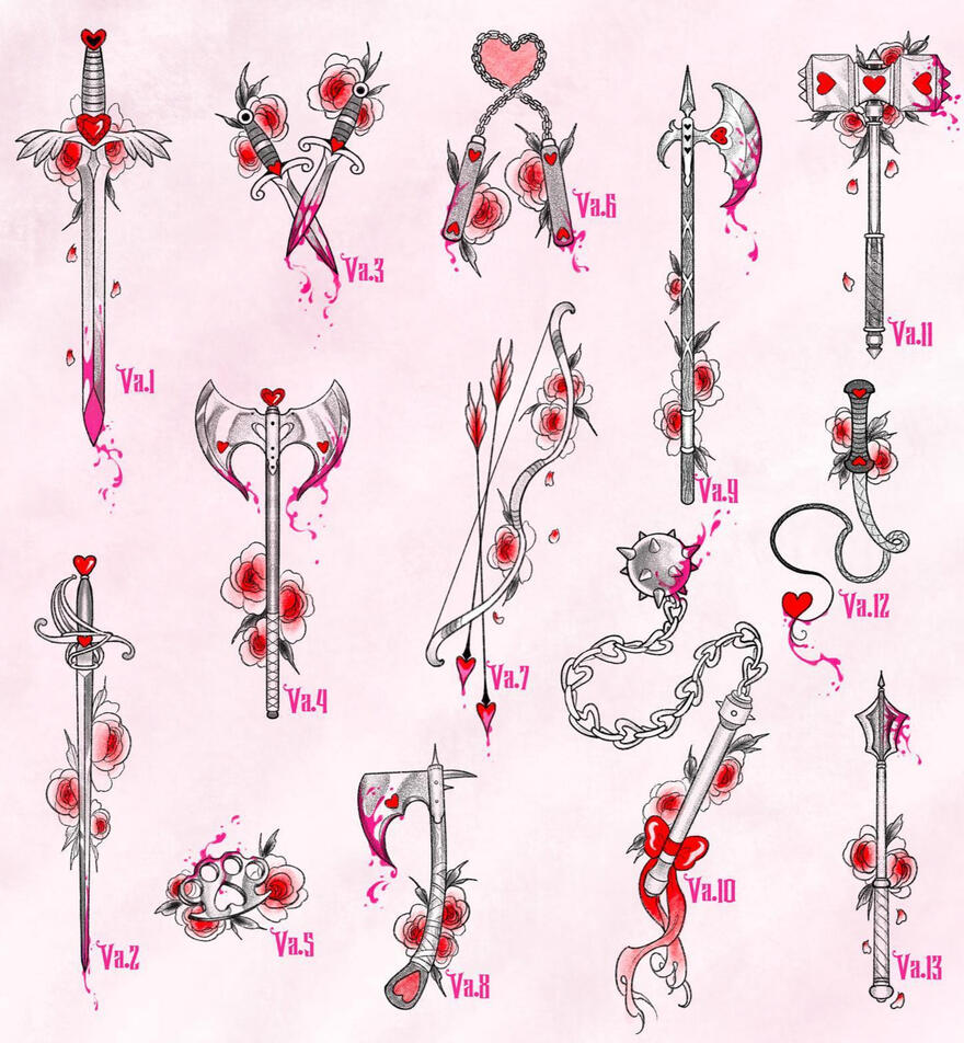 Valentines Weapons