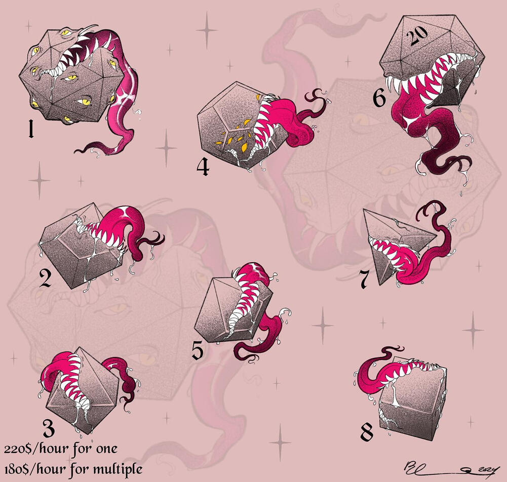 Mimic dice